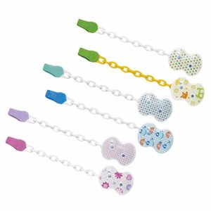 Chicco Soother Chain Pink 0m+