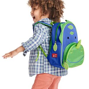 Skip Hop Toddler Backpack, Zoo Preschool Ages 3-4, Dinosaur