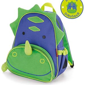 Skip Hop Toddler Backpack, Zoo Preschool Ages 3-4, Dinosaur