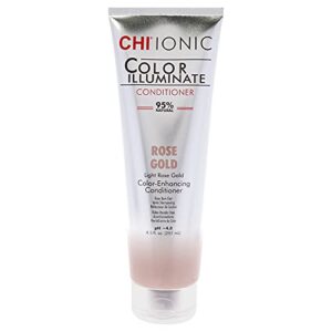 chi ionic color illuminate conditioners – 95% natural. sulfate, paraben and gluten free – 8.5 oz