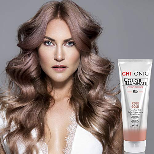 CHI Ionic Color Illuminate Conditioners - 95% Natural. Sulfate, Paraben and Gluten Free - 8.5 oz