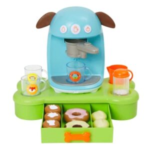 Skip Hop Kids Kitchen Play Set, Zoo Bark-ista Café with Lights & Sounds, 20pc Set