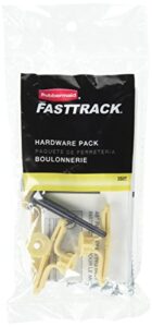 rubbermaid fasttrack hardware pack, installation hardware pack for closet organization system and storage