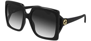 gucci gg0876s black/grey shaded 60/20/130 women sunglasses