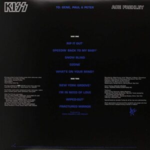 Peter Criss - Ace Frehley - Gene Simmons - Paul Stanley - Kiss 4 Vinyl LP Album Bundling - 180 Gram