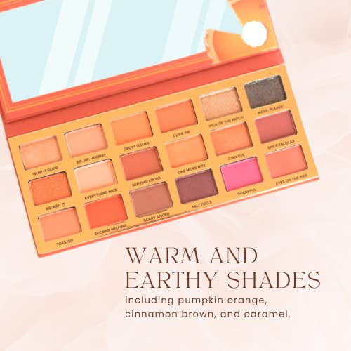 Too Faced Pumpkin Spice Second Slice Sweet & Spicy Eyeshadow Palette, Powder