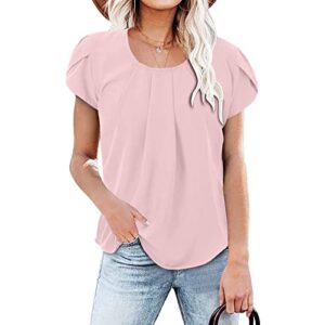 Women Shirt Short Sleeve Casual Stylish Top Shirts T Shorts Women,Womens Tops with Collars