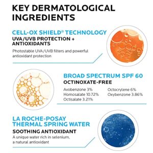 La Roche-Posay Anthelios Cooling Water Lotion Sunscreen for Body and Face, Broad Spectrum Sunscreen SPF, Absorbs Quickly, Water Resistant Every Day Sun Protection for Sensitive Skin