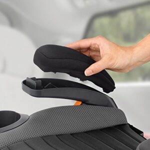 GoFit Plus Backless Booster Car Seat - Iron, 1 Count (Pack of 1)