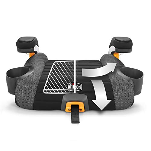 GoFit Plus Backless Booster Car Seat - Iron, 1 Count (Pack of 1)