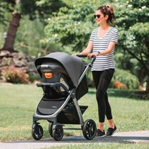 Chicco Bravo Quick-Fold Stroller - Black | Black