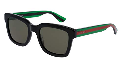 Gucci Authentic Black Square Sunglasses GG0001S - 002 *NEW*