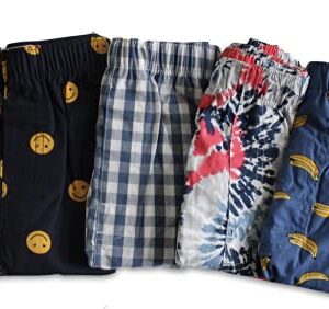 Old Navy Men's 5 Pair Printed Boxer Shorts (Large 36-38" Waist) Mens 5-Pack Boxers Underwear