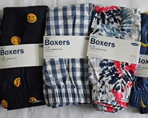 Old Navy Men's 5 Pair Printed Boxer Shorts (Large 36-38" Waist) Mens 5-Pack Boxers Underwear