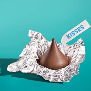 HERSHEY'S KISSES Silver Milk Chocolate Candy, Silver Foil - Bulk Pack, 2 Lbs