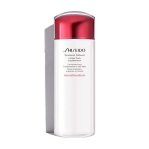 shiseido treatment softener – 300 ml – balances & hydrates for smooth, refined skin – for normal & combination to oily skin