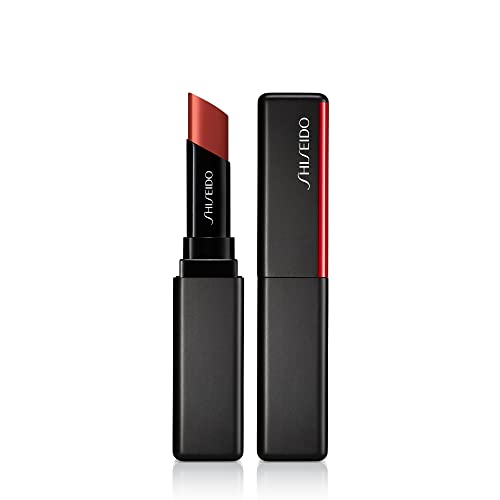 Shiseido VisionAiry Gel Lipstick, Shizuka Red 223 - Long-Lasting, Full Coverage Formula - Triple Gel Technology for High-Impact, Weightless Color