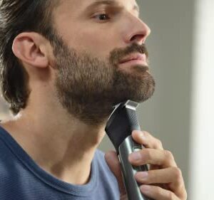 Norelco Philips Series 9000, Ultimate Precision Beard and Hair Trimmer with Beard Sense Technology for an Even Trim, BT9810/40