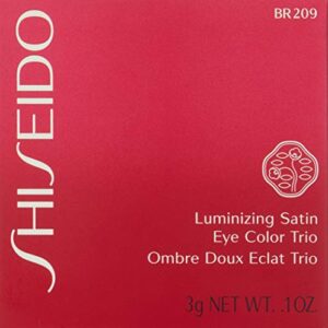 Shiseido Shiseido luminizing satin eye color trio - #br209 voyage, 0.1oz, 0.1 Ounce