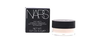 nars soft matte complete concealer chantilly – for fair skin with neutral undertones, natural, 0.21 ounce (pack of 1), c-na-062-03