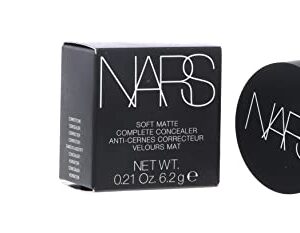 NARS Soft Matte Complete Concealer Chantilly - for fair skin with neutral undertones, Natural, 0.21 Ounce (Pack of 1), C-NA-062-03