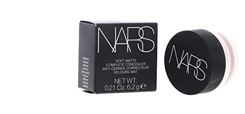 NARS Soft Matte Complete Concealer Chantilly - for fair skin with neutral undertones, Natural, 0.21 Ounce (Pack of 1), C-NA-062-03