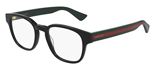 Gucci GG 0927O 001 Green Plastic Rectangle Eyeglasses 49mm