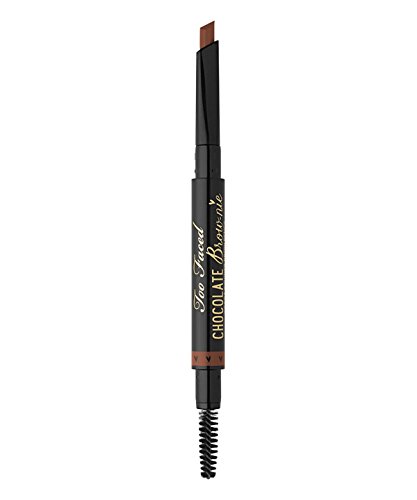 Too Faced Chocolate Brow-nie Cocoa Powder Brow Pencil 'Taupe' 0.01oz/0.35g New