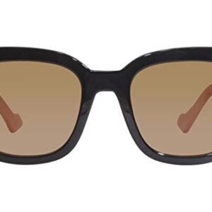 Gucci Women's Oversized Square Sunglasses, Black-Pink-Brown, One Size