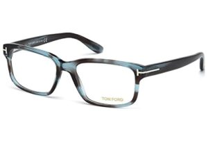 eyeglasses tom ford tf 5313 ft5313 086 light blue/other, 55-17-145