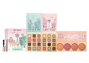 too faced christmas in the city makeup set 2021, 4 piece