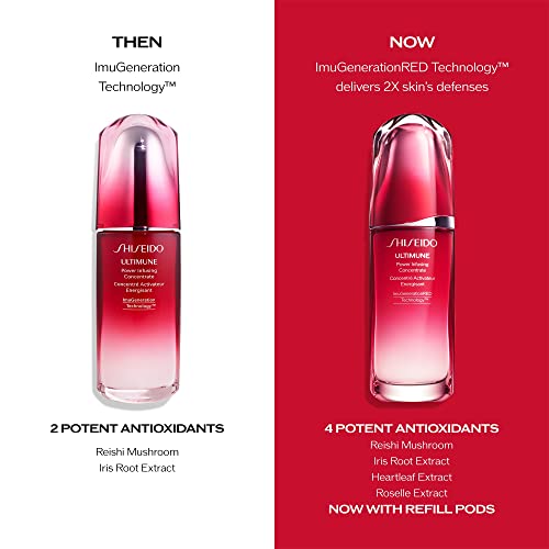 Shiseido Ultimune Power Infusing Concentrate - 30 mL - Antioxidant Anti-Aging Face Serum - Boosts Radiance, Increases Hydration & Improves Visible Signs of Aging