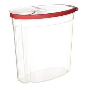 Rubbermaid 745176257628 Cereal/Snack Storage Container Each 1.5 Gal 3-Pack, 1.5 Gallon, Red