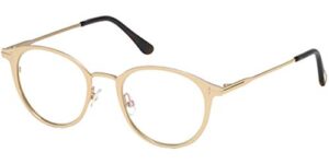 eyeglasses tom ford ft 5528 -b 029 shiny rose gold