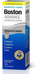 bausch + lomb boston advance conditioning solution – 3.5 oz, pack of 6