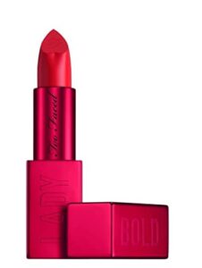 too faced lipstick em – power pigment cream lipstick – 01 lady bold