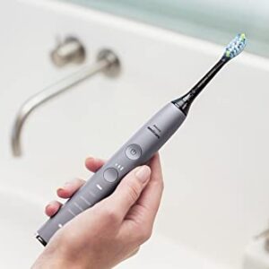 Philips Sonicare DiamondClean Smart 9500 Rechargeable Electric Power Toothbrush, Grey, HX9924/41