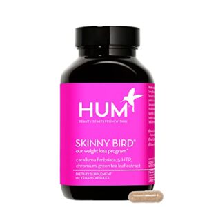 hum skinny bird – appetite suppressor – caralluma fimbriata, chromium, 5 htp + green tea extract appetite suppressant for women (90 capsules)