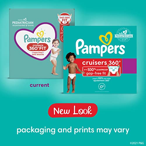 Pampers Cruisers 360 Diapers Size 3 136 Count
