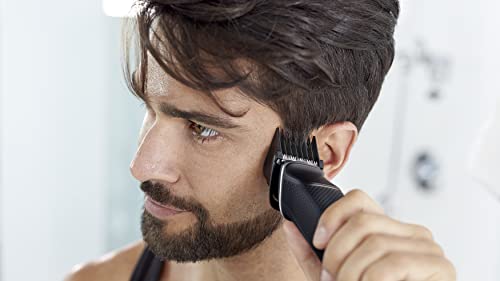 Philips Norelco Multigroomer All-in-One Trimmer Series 5000, 18 Piece Mens Grooming Kit, for Beard Face, Hair, Body Hair Trimmer for Men, No Blade Oil Needed, MG5750/49