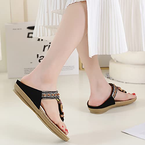 Platform Sandals Black Goth,Women's Platform Sandals Wedge Ankle Strap Open Toe Sandals Espadrille Heels Sandals Concise Casual Summer Shoes