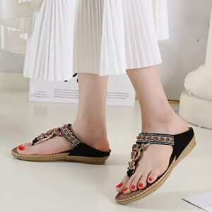 Platform Sandals Black Goth,Women's Platform Sandals Wedge Ankle Strap Open Toe Sandals Espadrille Heels Sandals Concise Casual Summer Shoes