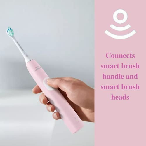 Philips Sonicare ProtectiveClean 4100 Electric Rechargeable Toothbrush, Plaque Control, Pastel Pink