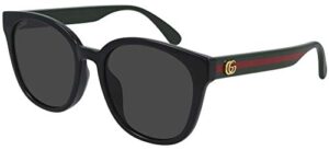 gucci gg0855sk black green/dark grey 56/20/145 women sunglasses