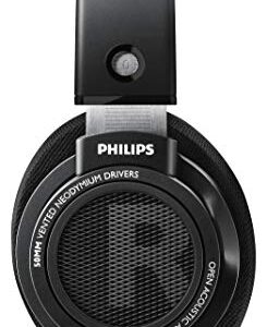 PHILIPS SHP9500 HiFi Precision Stereo Over-Ear Headphones (Black)