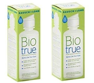 bausch and lomb bio true multi-purpose solution 2 ounces travel size pack of 2