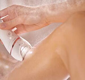 Philips Epilator Series 8000 5 in 1 Shaver, Trimmer, Pedicure and Body Exfoliator with 9 Accessories, BRE740/14