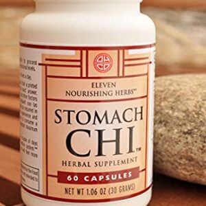 OHCO Stomach Chi - Chinese Herbal Supplement for Digestive Health - Strengthen & Restore Digestive System & Improve Function to Aid Stomach Relief - Natural Digestive Support - 60 Capsules