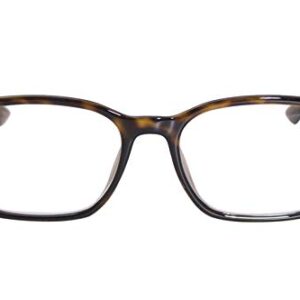 Gucci Gucci-Logo GG0749O 005 Eyeglasses Men's Havana Full Rim Optical Frame 55mm