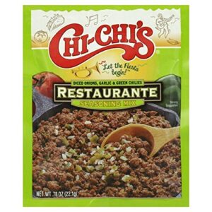 chi chi’s fiesta restaurante seasoning mix 0.78 oz(pack of 4)